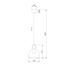 Подвесной светильник TK Lighting 601 Mango 1 1