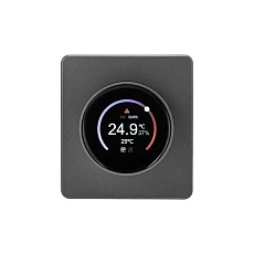 Терморегулятор ROUND Wi-Fi с/у титан KRANZ KR-78-0728-2