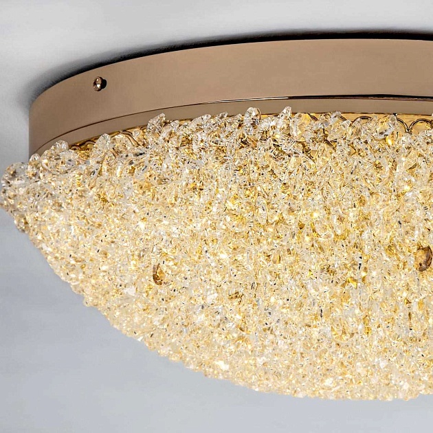 Потолочная светодиодная люстра Modelux ML.2320.400 GD Фото № 2