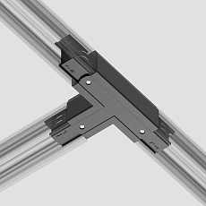 Коннектор T-образный Maytoni Technical Accessorises TRA005CT-31B-L 1