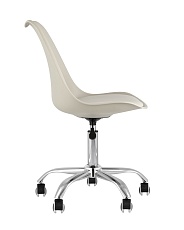 Офисный стул Stool Group BLOK пластиковый бежевый Y818 beige 3