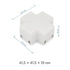 Коннектор X-образный Apeyron 09-29 1
