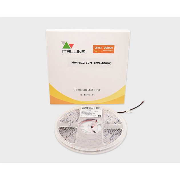 Светодиодная лента Italline M04-512 10M-12W-4000K Фото № 1