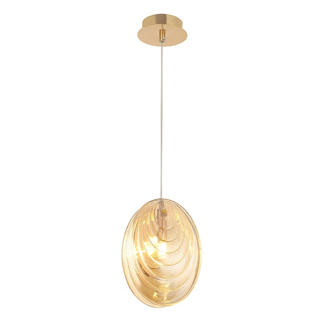 Подвесной светильник Crystal Lux Mar SP1 Amber изображение 4 Подвесной светильник Crystal Lux Mar SP1 Amber Фото № 4