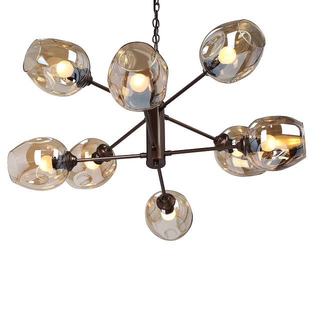 Подвесная люстра Vitaluce V3956-7/8 изображение 2 Подвесная люстра Vitaluce V3956-7/8 Фото № 2