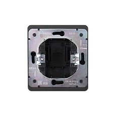 Заглушка ROUND декоративная с суппортом титан KRANZ KR-78-0735-2 5