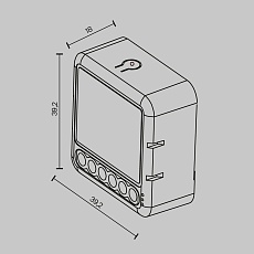 Выключатель Lighting control MS008 1