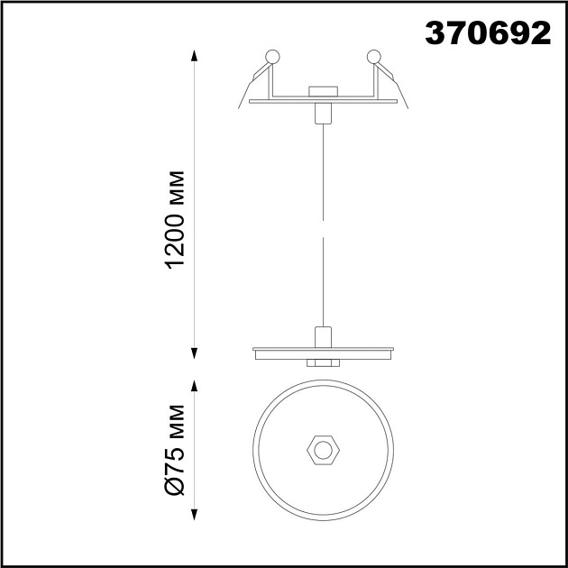 Встраиваемый светильник Novotech Konst Unite 370692 Фото № 3