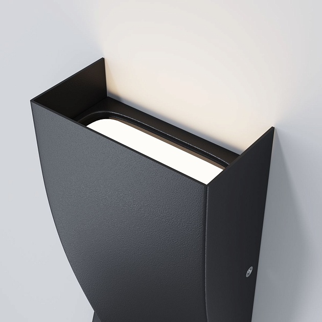 Уличный настенный светодиодный светильник Maytoni Twist O040WL-L11B3K изображение 4 Уличный настенный светодиодный светильник Maytoni Twist O040WL-L11B3K Фото № 4