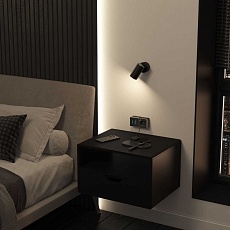 Розетка с заземлением, шторками и USB тип A+C Werkel Gallant чёрный хром W5071735 4690389179655 1