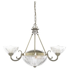 Подвесная люстра Arte Lamp Windsor Clear A3778LM-3-2AB