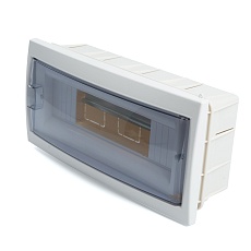 Бокс встраиваемый STEKKER EBX50-2/12-20 12 модулей, пластик, серия Standart 1
