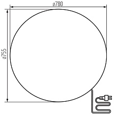 Садовый светильник Kanlux STONO 780 N 36594 1