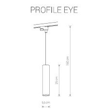 Трековый светильник Nowodvorski Profile Eye 9338 2