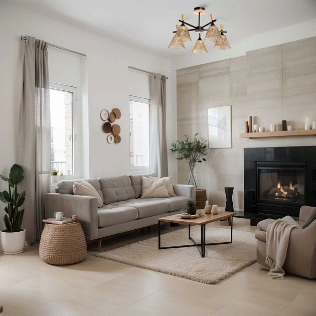 Люстра потолочная De City Dela 635015605 изображение 7 Люстра потолочная De City Dela 635015605 Фото № 7