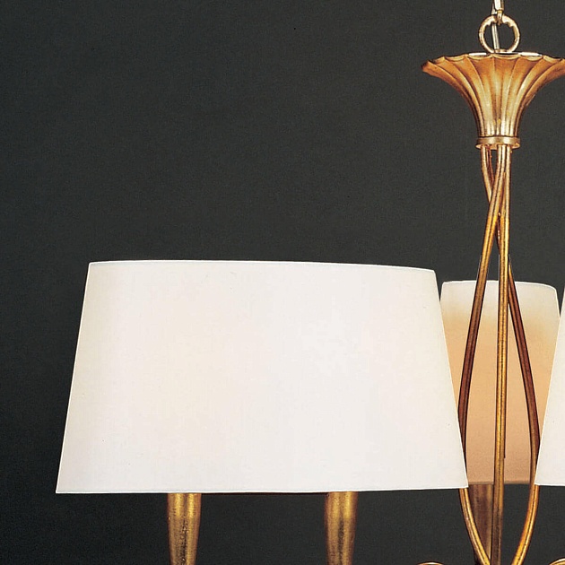 Подвесная люстра Mantra Paola Painted Gold 3540 изображение 3 Подвесная люстра Mantra Paola Painted Gold 3540 Фото № 3