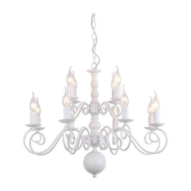 Подвесная люстра Arte Lamp A1129LM-12WH Фото № 2
