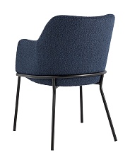 Кухонный стул с подлокотниками Stool Group Кози ткань букле синий AV 318-L06-08 5