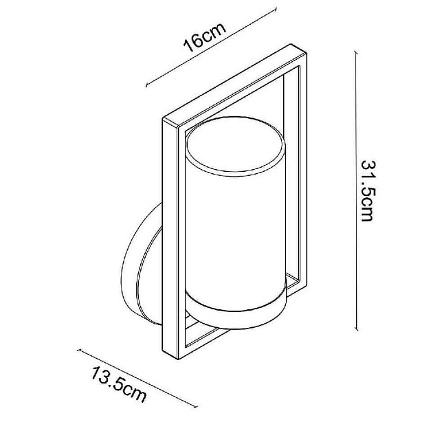 Уличный настенный светильник Lucide Nispen 29827/01/30 Фото № 4