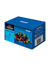 Светодиодная гирлянда Uniel 220V разноцветный ULD-S0800-100/DGA MULTI IP20 COLORBALLS 07929 1