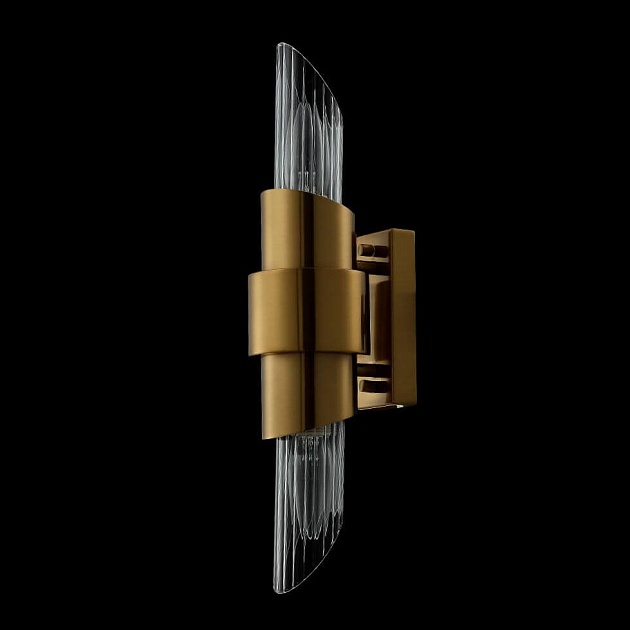 Бра Crystal Lux Justo AP2 Brass фото 3