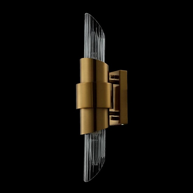 Бра Crystal Lux Justo AP2 Brass Фото № 3