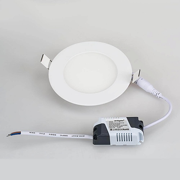 Встраиваемый светодиодный светильник Arlight DL-120M-9W Warm White 020107 фото 4