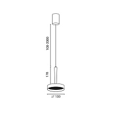 Плафон Italline IT02-025 gold 3000K 1
