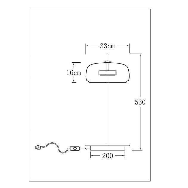 Настольная лампа Arte Lamp Padova A2404LT-1AM Фото № 2