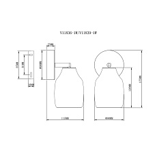 Спот Moderli Adalina V11836-1W 1