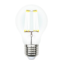Набор светодиодных ламп филаментная Uniel E27 10W 4000K прозрачная LED-A60-10W/NW/E27/CL PLS02WH UL-00008082 1