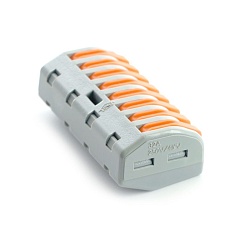 Клемма строительно-монтажная 8-проводная Stekker, LD222-418 32399 2