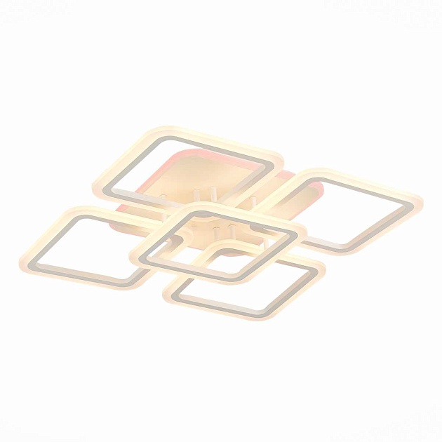 Потолочная светодиодная люстра Evoluce Qutro SLE200452-05RGB изображение 6 Потолочная светодиодная люстра Evoluce Qutro SLE200452-05RGB Фото № 6