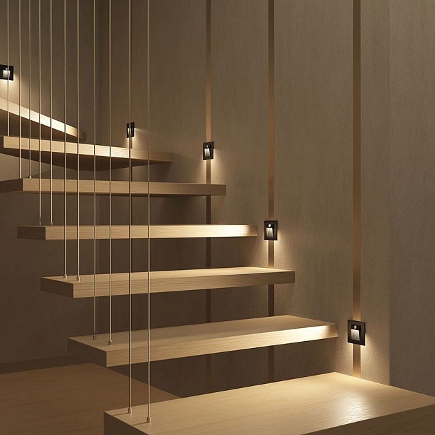 Встраиваемый светодиодный светильник Denkirs Sensor DK1020-BK Фото № 5