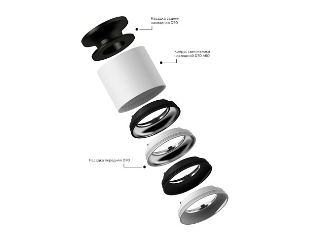 Насадка передняя Ambrella light DIY Spot N7021 Фото № 4