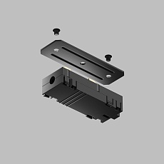 Прямой соединитель для шинопровода Denkirs Smart Base TR2101-BK