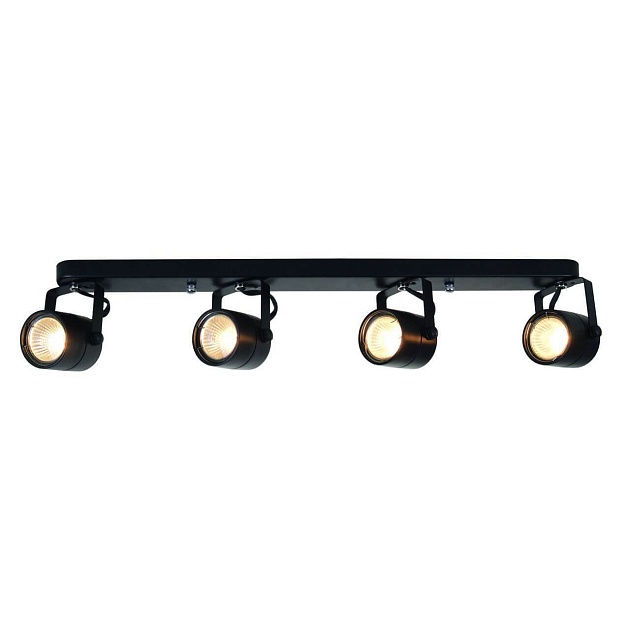 Спот Arte Lamp Lente A1310PL-4BK Фото № 1