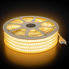 Комплект светодиодной влагозащищенной ленты OGM 6W/m 120LED/m 2835SMD теплый белый 15M SL-68