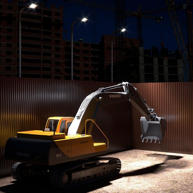 Прожектор светодиодный Gauss Elementary 200W 6500К 691511200 изображение 6 Прожектор светодиодный Gauss Elementary 200W 6500К 691511200 Фото № 6