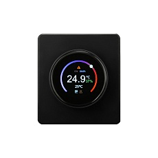 Терморегулятор ROUND Wi-Fi с/у оникс KRANZ KR-78-0728-3