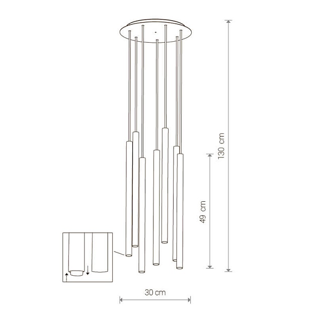 Подвесная люстра Nowodvorski Laser 8918 Фото № 2