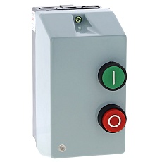 Пускатель в корпусе IP65 КМЭ 9А 400В с РТЭ Ir-7-10А и индик. EKF PROxima ctrp-r-9-400v-led