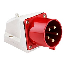 Вилка стационарная 525 3Р+РЕ+N 32А 380В IP44 EKF PROxima ps-525-32-380