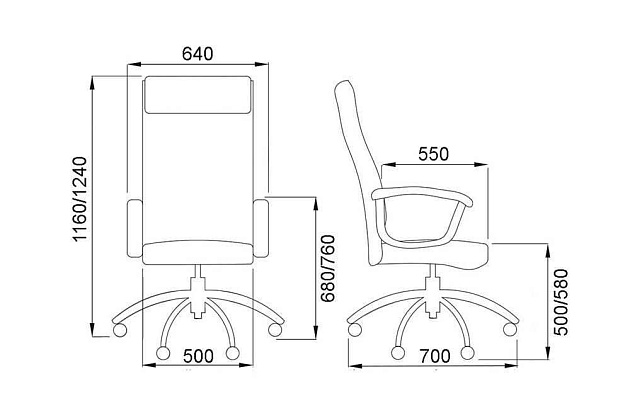 Кресло руководителя AksHome Levada чёрный, экокожа 45007 изображение 2 Кресло руководителя AksHome Levada чёрный, экокожа 45007 Фото № 2