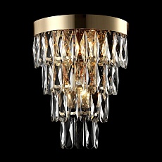 Настенный светильник Crystal Lux Abigail AP3 Gold/Transparent 1