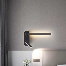 Бра Imperium Loft Botolf Black Под Скрытую Проводку 312180-01 2