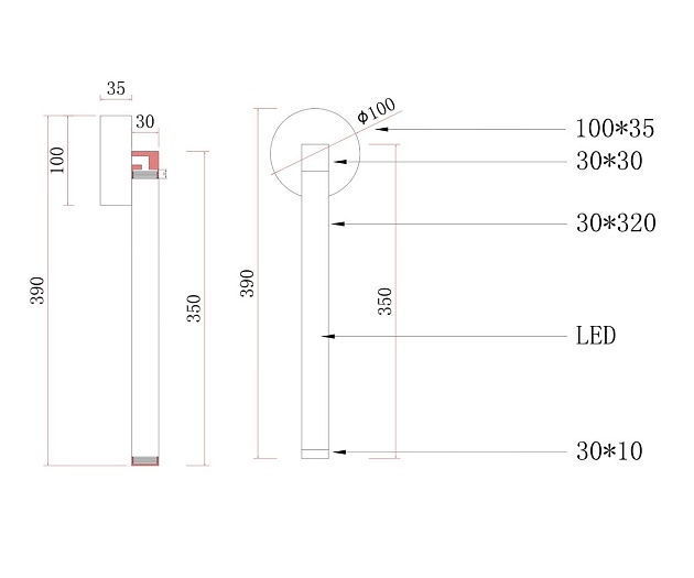 Бра Kink Light Эванте 08456W,19 Фото № 2