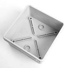 Коробка разветвительная 2х компонентная HF EBX40-48-67, 80*80*40мм, 8 вводов, IP67, серая (GE42435) 49197 3