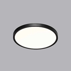 Настенно-потолочный светодиодный светильник Sonex Mitra Alfa Black 7660/24L 4