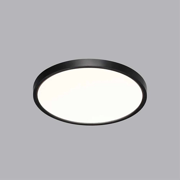Настенно-потолочный светодиодный светильник Sonex Mitra Alfa Black 7660/24L фото 5